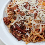 Pork Shoulder Ragù with Linguine