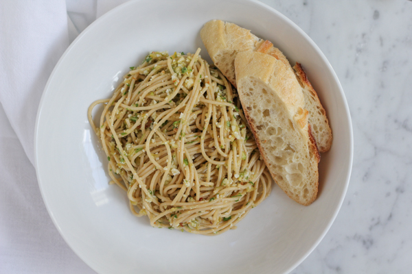 Healthy Whole Grain Pasta With Vegetable Pesto Hip Foodie Mom