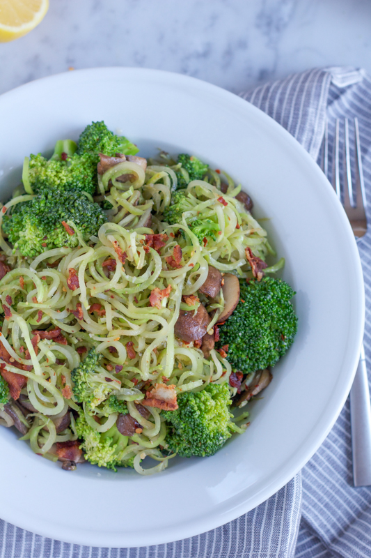 Italian Zucchini Pasta Salad