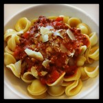 Orecchiette Bolognese