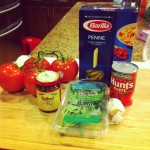 Penne with Triple Tomato Sauce