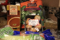 Chunky Vegetable Soup in a Slow Cooker