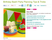 Kid’s Birthday Party Ideas!