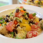 Black Bean, Quinoa and Citrus Salad