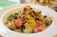 Black Bean, Quinoa and Citrus Salad