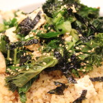 Crispy Kale & Tofu Salad