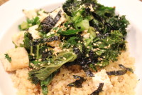 Crispy Kale & Tofu Salad