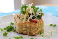 Veggie Omelette Puffs