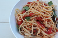 A Little Roy Choi and His Spaghetti!