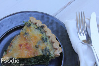 Spinach Mushroom Quiche