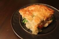 Chicken Pot Pie. .  Oh yeah