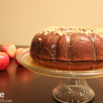 Applesauce Chocolate Chip Bundt Cake with Caramel Glaze . . . for #SundaySupper!