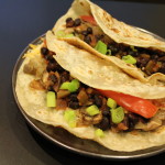 Chicken and Black Bean-Stuffed Burritos