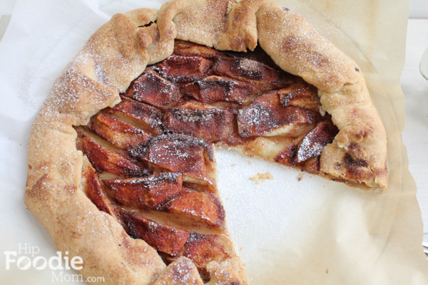 country apple galette