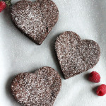 Heart Shaped Flourless Chocolate Cakes