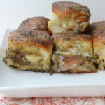 Crazy Delicious Ham and Cheese Sliders.
