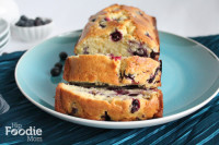Lemon Blueberry Bread for #TwelveLoaves