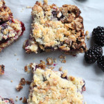 Blueberry Crumble Granola Bars and A Bestowed Giveaway!