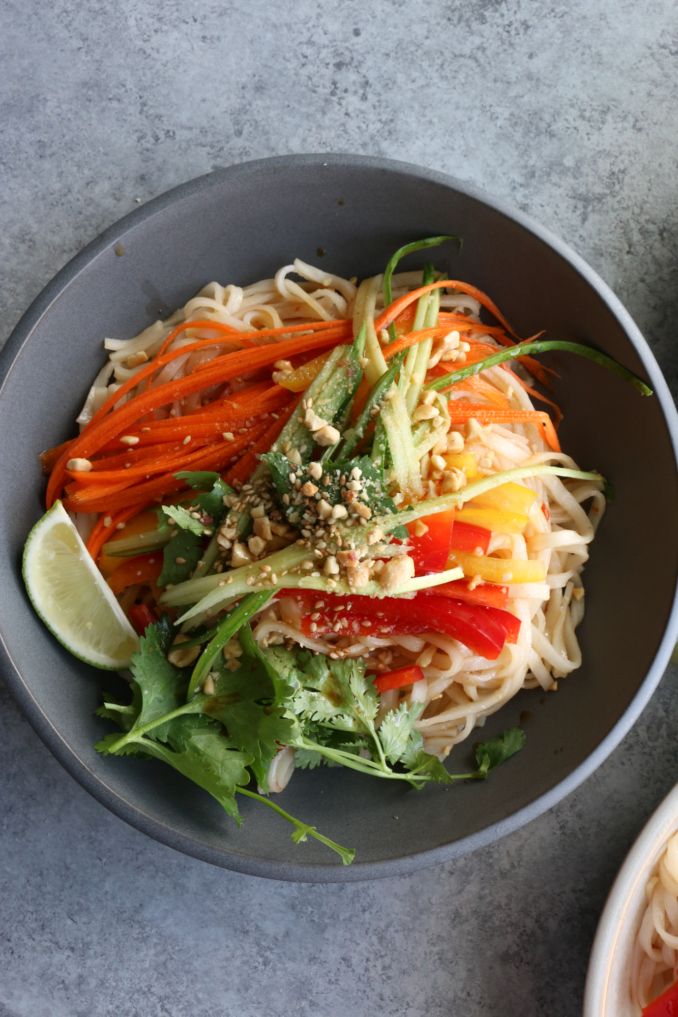 asian noodle bowl
