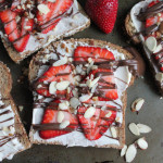 Toast with Honey Mascarpone and Nutella