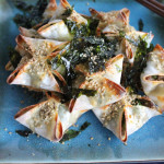 Baked Veggie Wontons!