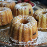 Strawberry Nutella Swirl Mini Bundts