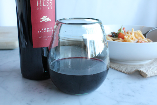 recycled wine glasses from uncommon goods