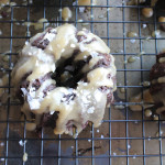 Chocolate Bundt Cake with Salted Caramel for #BundtaMonth