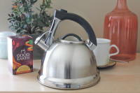 Keeping Warm with my Primula Whistling Tea Kettle (Giveaway!)