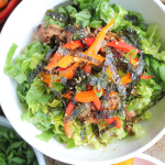 Asian Pulled Pork Brown Rice Bowl for #WeekdaySupper