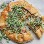 Best Ever Leek and Mushroom Galette + a giveaway!