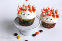 Monster and Mummy Cupcakes for a Halloween Party #SundaySupper