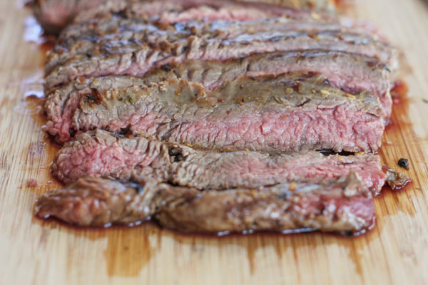 Sliced Flank Steak | HipFoodieMom.com