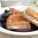 Apple Prosciutto Gruyere Grilled Cheese