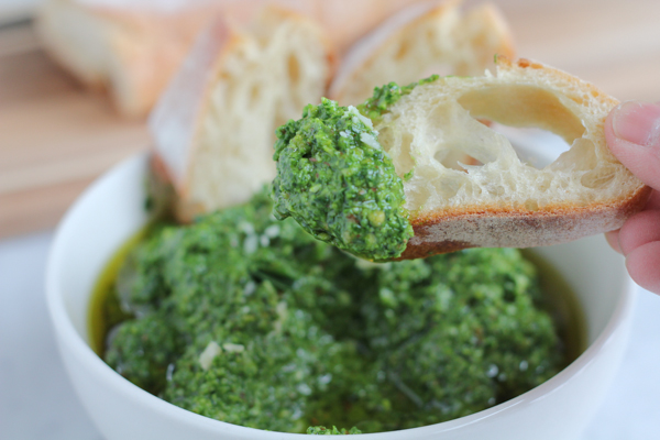 Spinach Pesto Bite