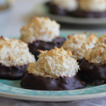 Best Ever Gluten Free Chocolate Coconut Macaroons with 5 Ingredients or Less