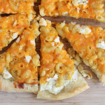 Three Cheese Mac and Cheese Pizza + @WisconsinCheese Giveaway!