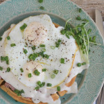 Croque Madame Waffle for #BrunchWeek