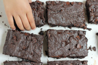 Double Fudge Brownies #BakeforGood