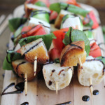 Best Ever Caprese Kabobs with Balsamic Glaze