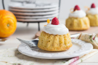 Orange Raspberry Mini Bundts from Baking A Moment