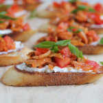 Kimchi Bruschetta
