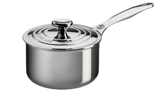 Le Creuset Stainless Steel Saucepan