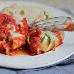 Zucchini and Mushroom Stuffed Pasta Shells