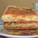 Baked Ham and Cheese Tart