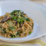 Asian Quinoa with Bok Choy