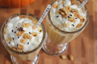 Pumpkin Pie Milkshakes