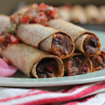 Baked Veggie Taquitos