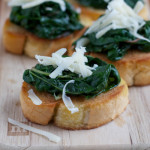 Ina's Bruschetta with Sauteed Chard