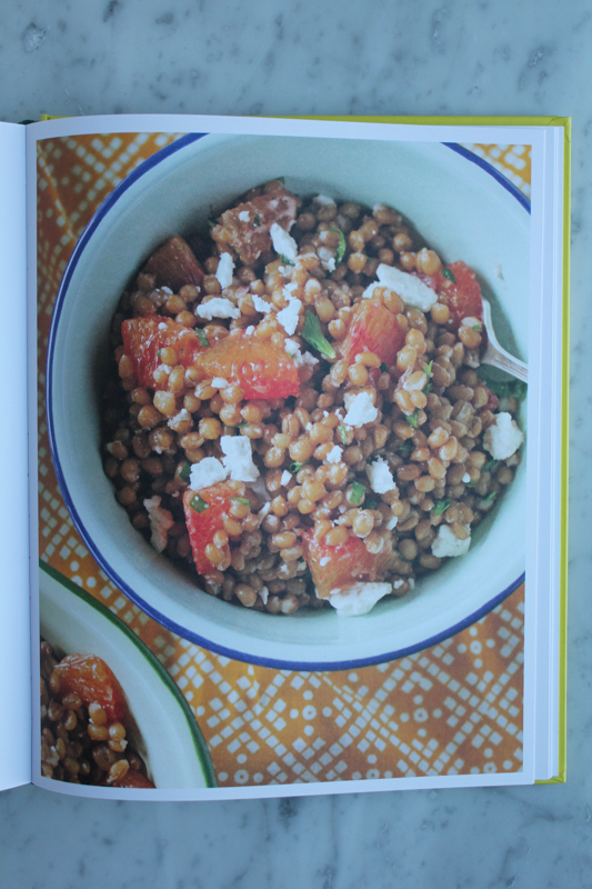 Wheat Berry Salad with Blood Oranges